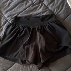 Black Women's Athletic Shorts